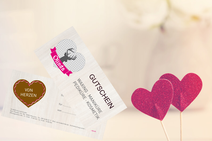 Beauty Gutscheine von Olinda